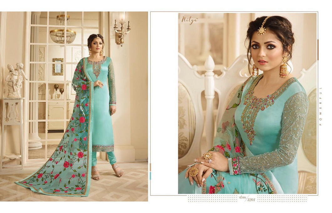 3PC  Shalwar Kameez Fully Stitched Suit Collection Ready to Wear LT Nitya 3201