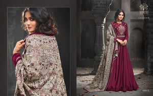 Anarkali Shalwar kameez Designer Dress Fully Stitched Anarkali Suit Glamour 49001-B