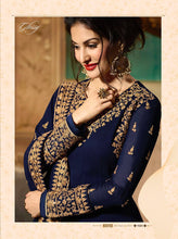 Load image into Gallery viewer, Anarkali Shalwar kameez Designer Dress Fully Stitched Glossy Simar Amyra 9081
