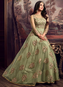 Anarkali Shalwar kameez Designer Dress Fully Stitched Maisha 5603