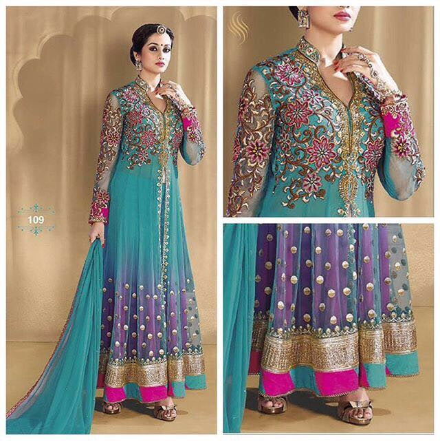 Designer Anarkali Shalwar Kameez Bela 109 Fully Stitched ready to wear
