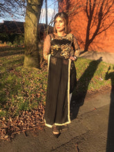 Load image into Gallery viewer, 3PC Shalwar Kameez Fully Stitched Ready to wear Black Suit
