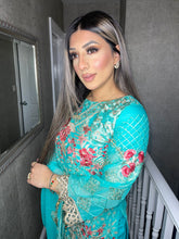 Load image into Gallery viewer, 3pc FEROZI Embroidered Shalwar Kameez with Chiffon dupatta Stitched Suit Ready to wear HW-UQ1878
