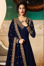 Load image into Gallery viewer, Anarkali Shalwar kameez Designer Dress Fully Stitched Glossy Simar Amyra 9081
