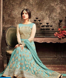 Anarkali Shalwar kameez Designer Dress Semi-Stitched Maisha Jaweria 5103