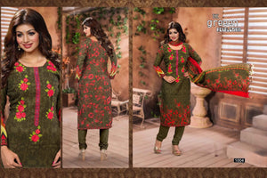 Pashmina Shalwar kameez suit winter collection Stitched XXL 44"